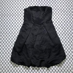 Express Black Bubble Cocktail Dress